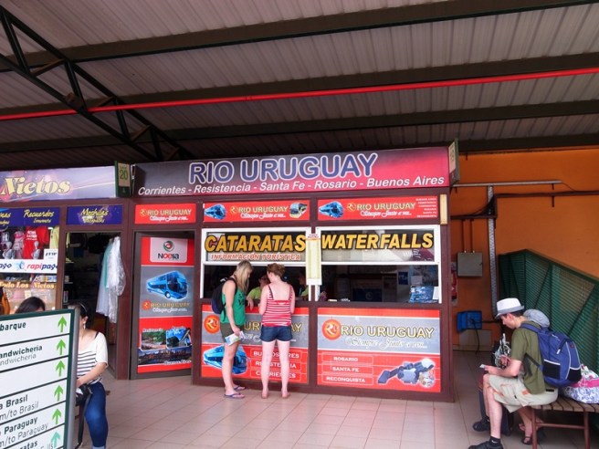 iguazu arg bus stop