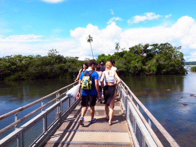 going to the largest fall