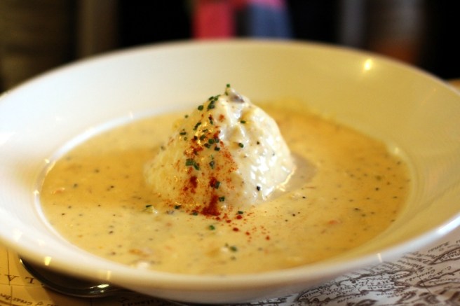 seafood chowder with rice