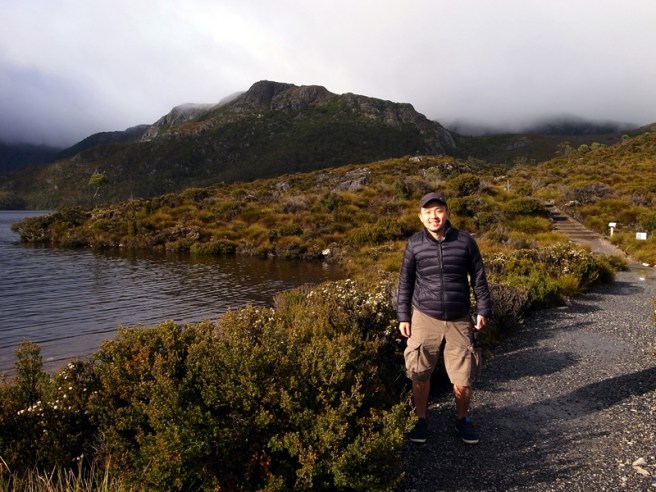 走了一會就下狂風大雨，我們就打道回府了