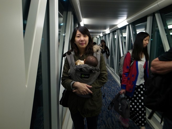 到達杜拜,完成第一次飛行