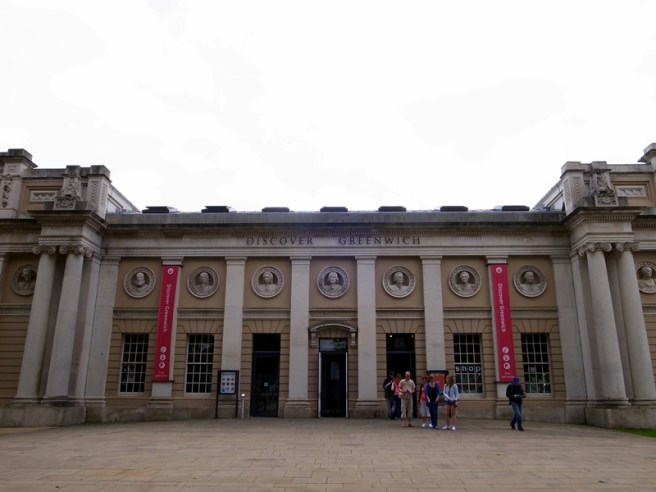 第一個是這個海軍學院，現在變成Discover Greenwich的博物館，簡單介紹整個Greenwich的歷史和發展